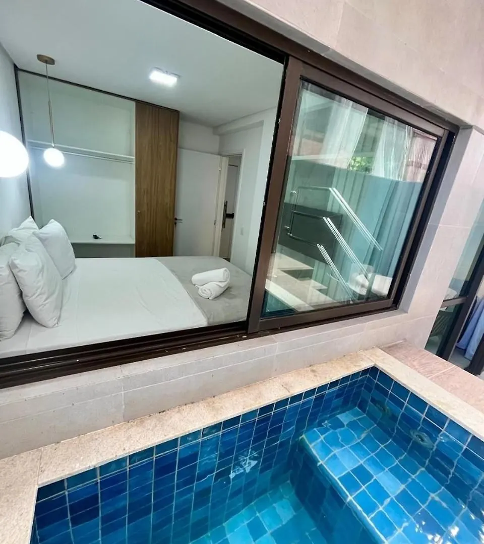 Green Porto 02 Flat Premium Com Piscina Privativa No Centro De Porto Pôrto das Galinhas