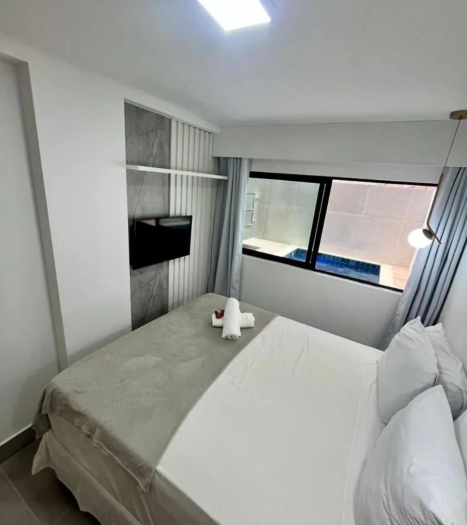 Lägenhet Green Porto 02 Flat Premium Com Piscina Privativa No Centro De Porto Pôrto das Galinhas