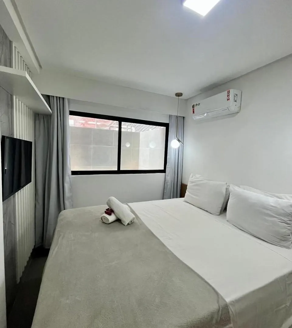 Green Porto 02 Flat Premium Com Piscina Privativa No Centro De Porto Pôrto das Galinhas Lägenhet